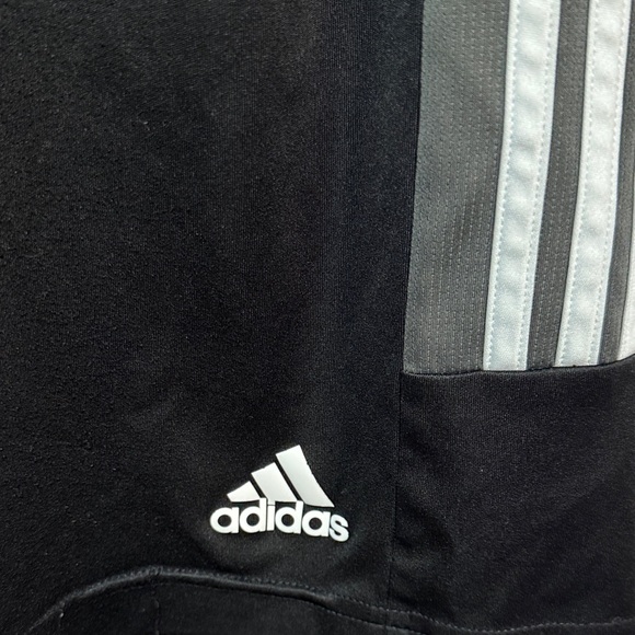 Adidas Black Shorts with Gray and White Accents - Picture 2 of 6